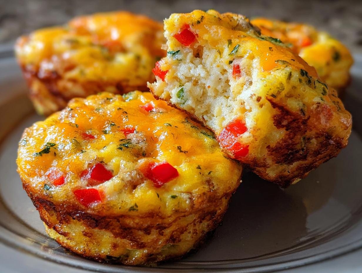 Cheesy Protein Egg Muffins: 4 Easy Delights - Cheesy Protein Egg Muffins - additional detail