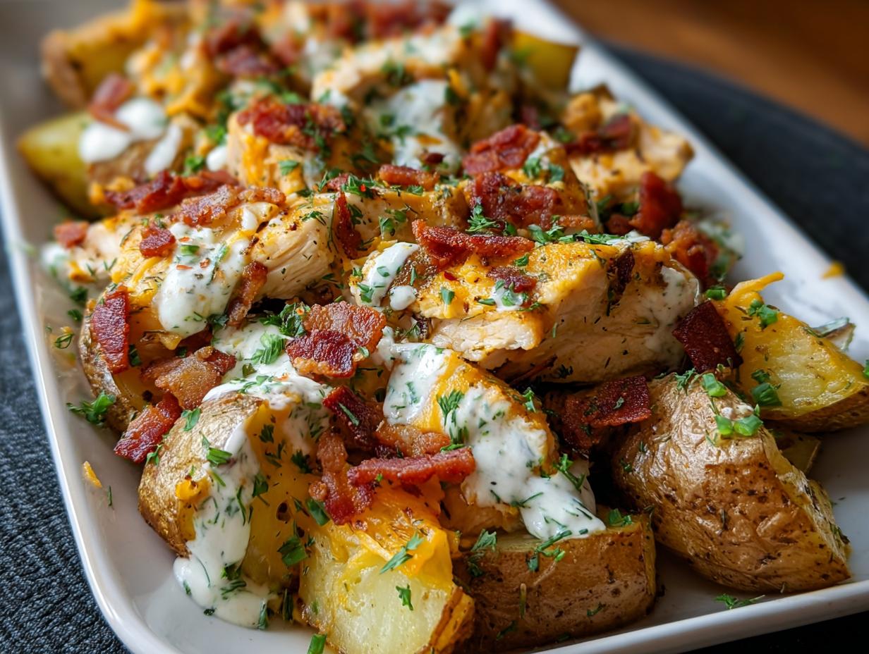 Chicken Turkey Bacon Potatoes: 1 Easy Meal - Chicken Turkey Bacon Potatoes - additional detail
