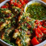 Chimichurri Chicken Garlic Bowl