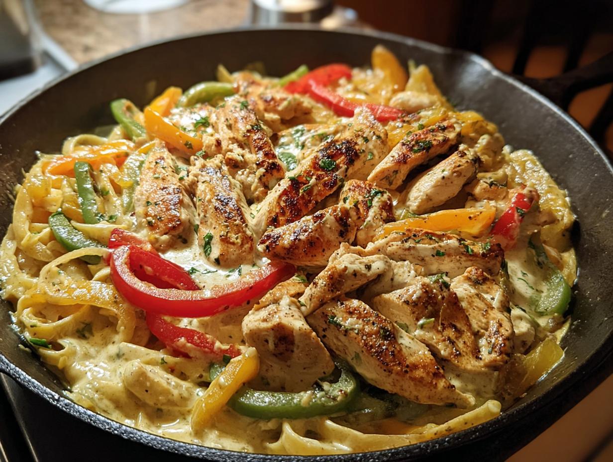 Creamy Cajun Alfredo Chicken