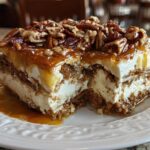 Creamy Pecan Pie Lasagna