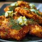 Crispy Dill Pickle Parmesan