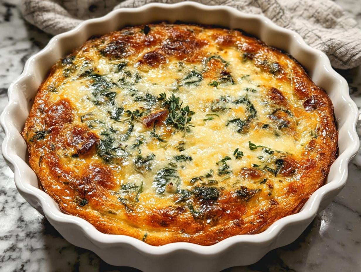Amazing Crustless Quiche Recipe: 4 Simple Steps - Crustless Quiche - main visual representation