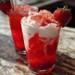 Dirty Strawberry Soda Refreshing