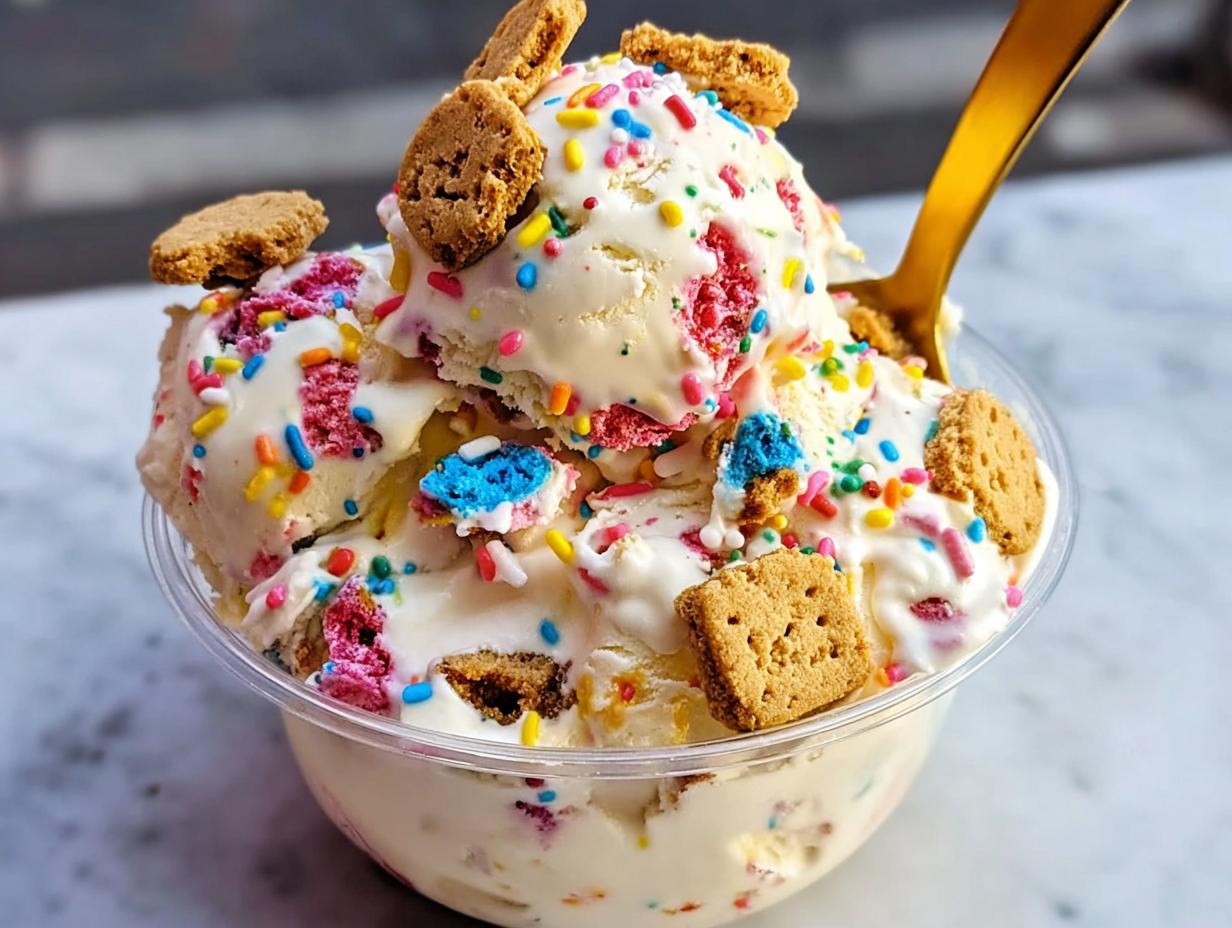 Dunkaroos Churn Ice Cream