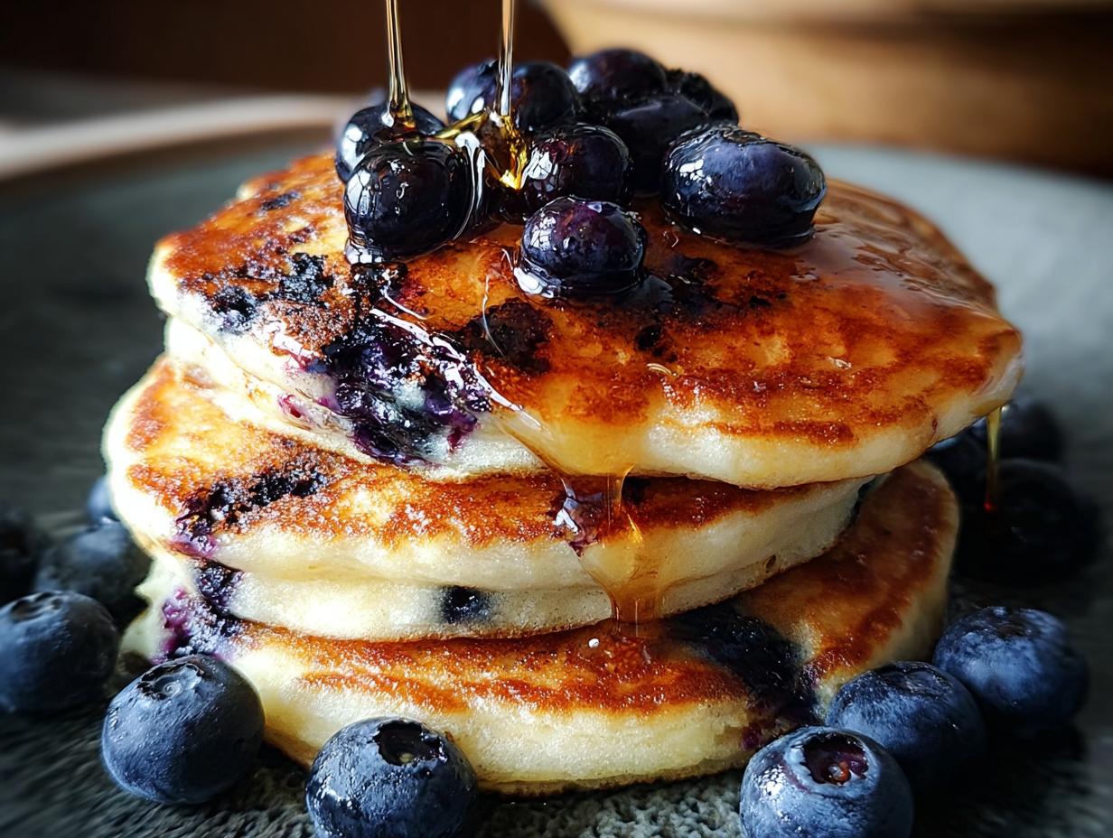 Fluffiest Blueberry Pancakes: 1 Easy Secret - Fluffiest Blueberry Pancakes - additional detail
