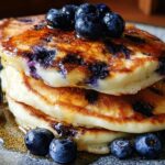 Fluffiest Blueberry Pancakes