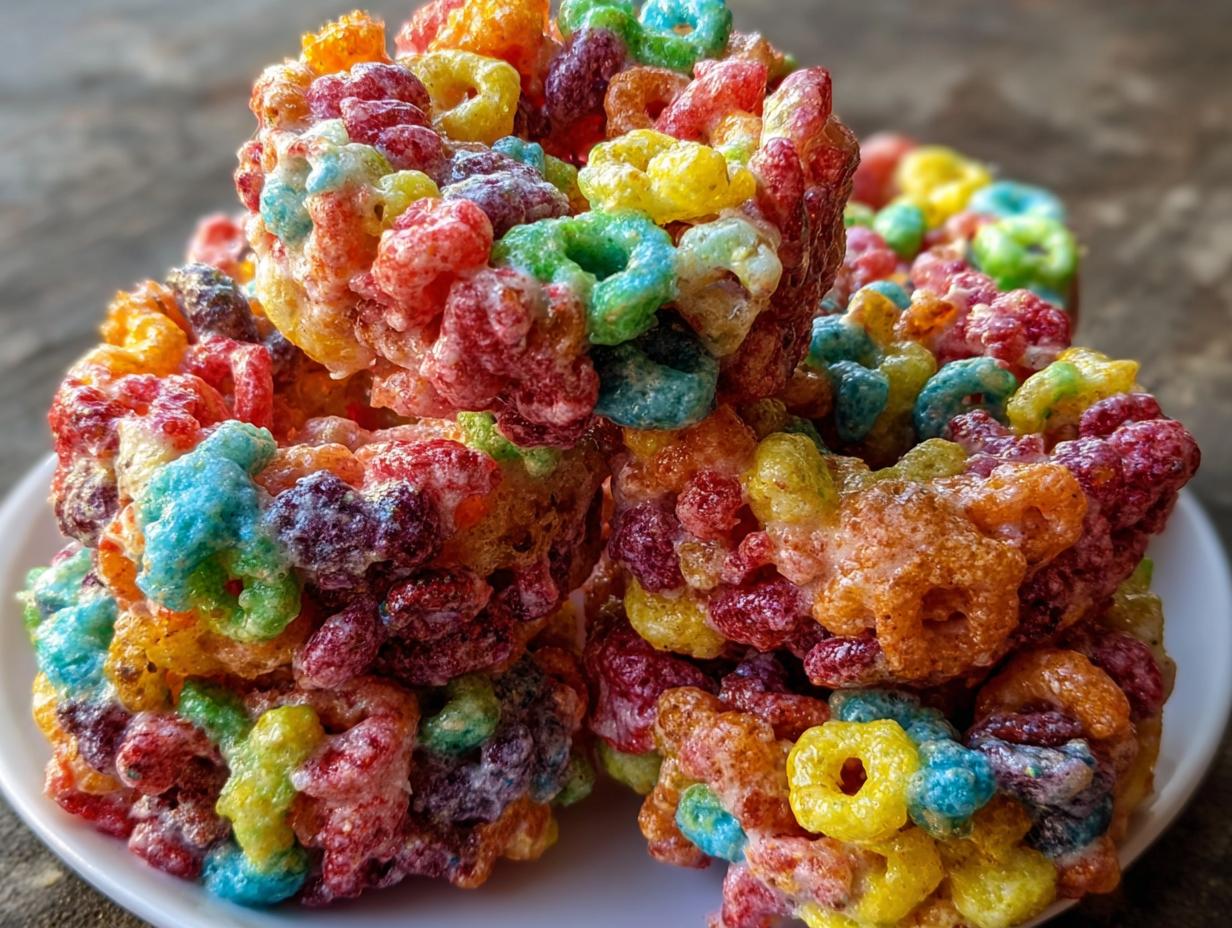 Fruity Pebbles Treats Delightful: 1 Amazing Recipe - Fruity Pebbles Treats Delightful - additional detail