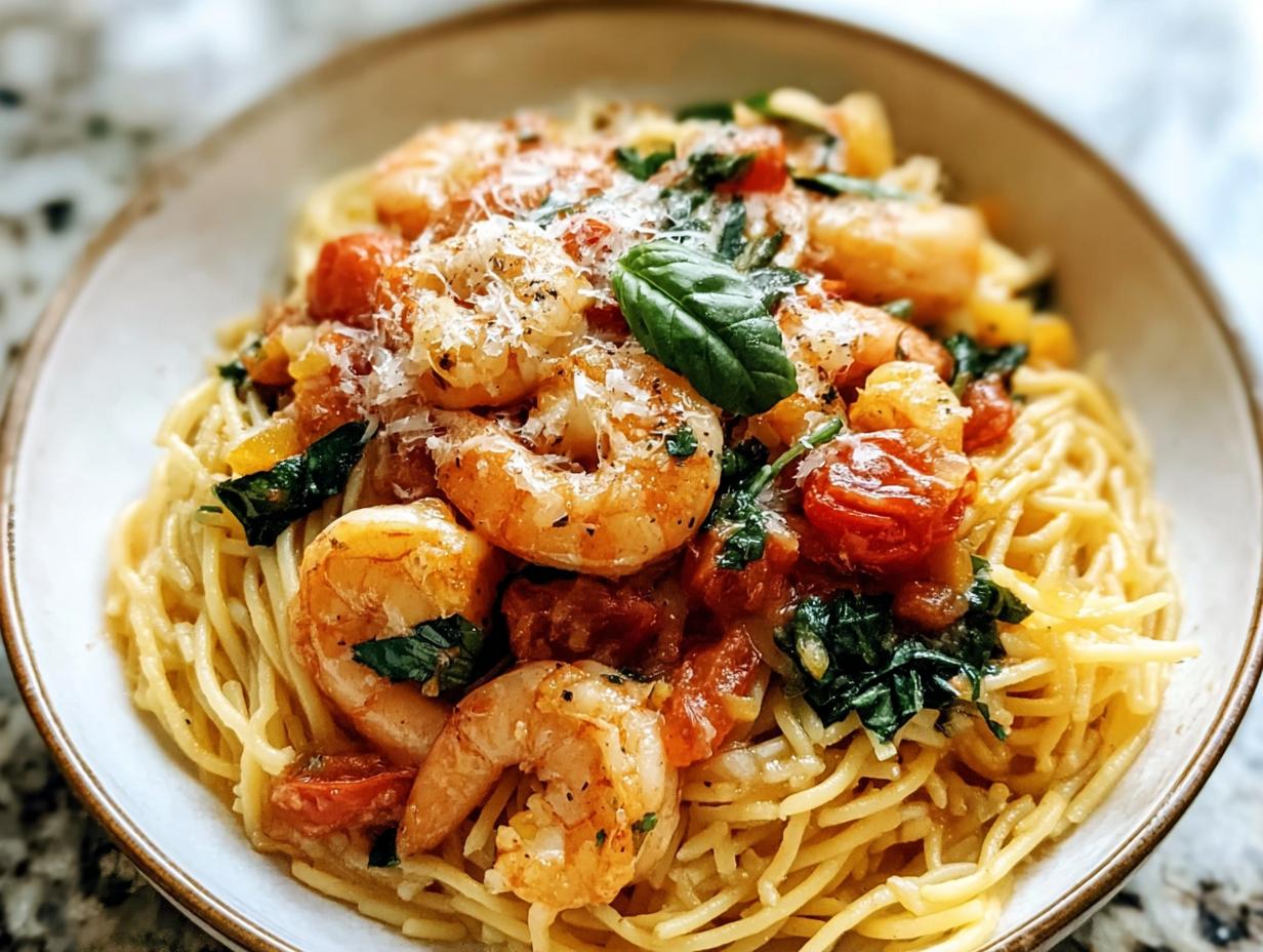 Irresistible Garlic Butter Capellini Pomodoro Delight - Garlic Butter Capellini Pomodoro - additional detail
