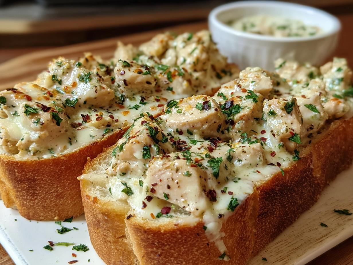 Garlic Chicken Alfredo