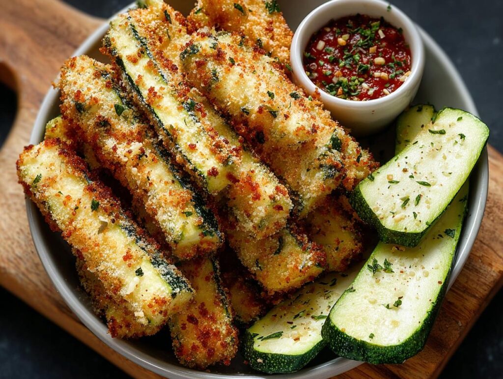 Healthy Air Fryer Zucchini