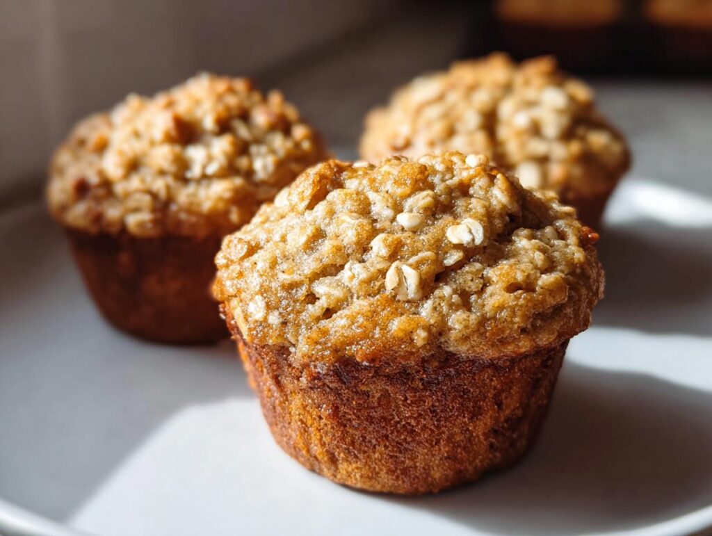 Healthy Oatmeal Muffins