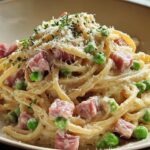 High Protein Alfredo Pasta
