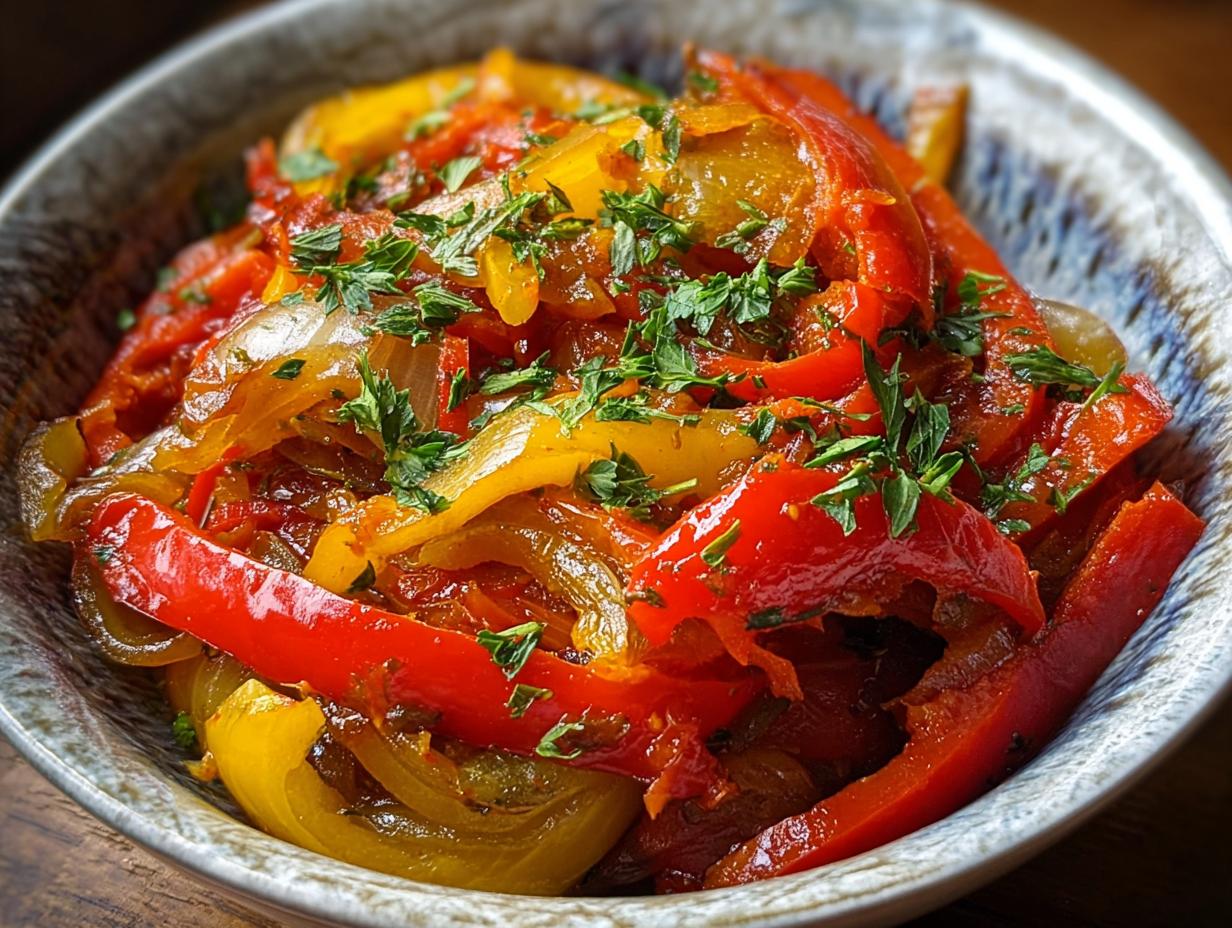 Italian Peperonata Stew
