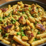 Mild Curry Chicken Pasta