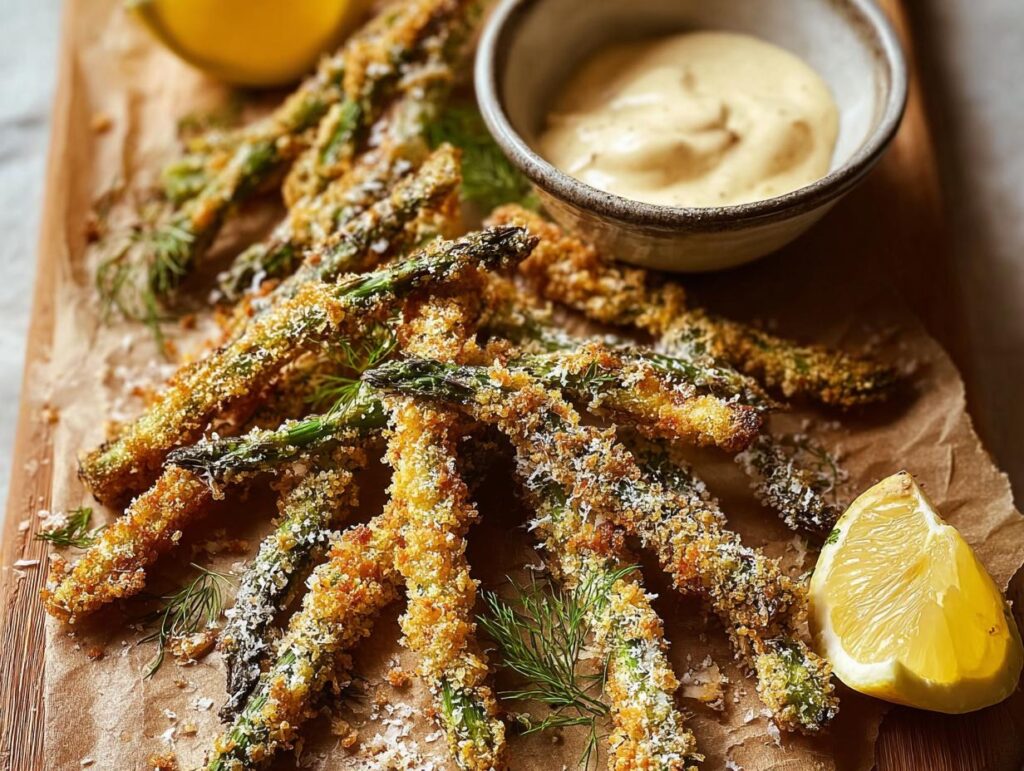 Parmesan Asparagus Fries