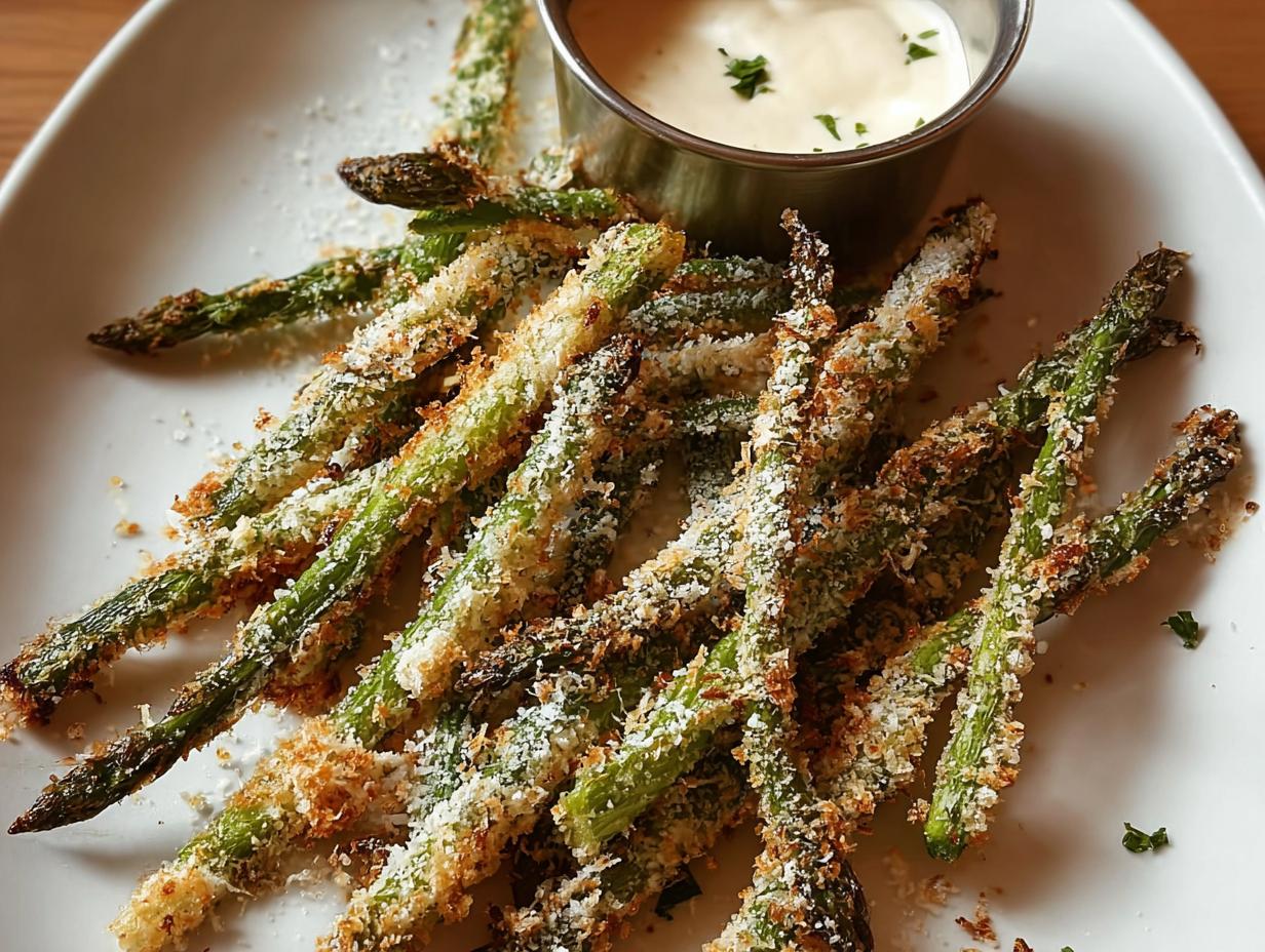 Parmesan Asparagus Fries: 12 Min Crispy Delight - Parmesan Asparagus Fries - additional detail
