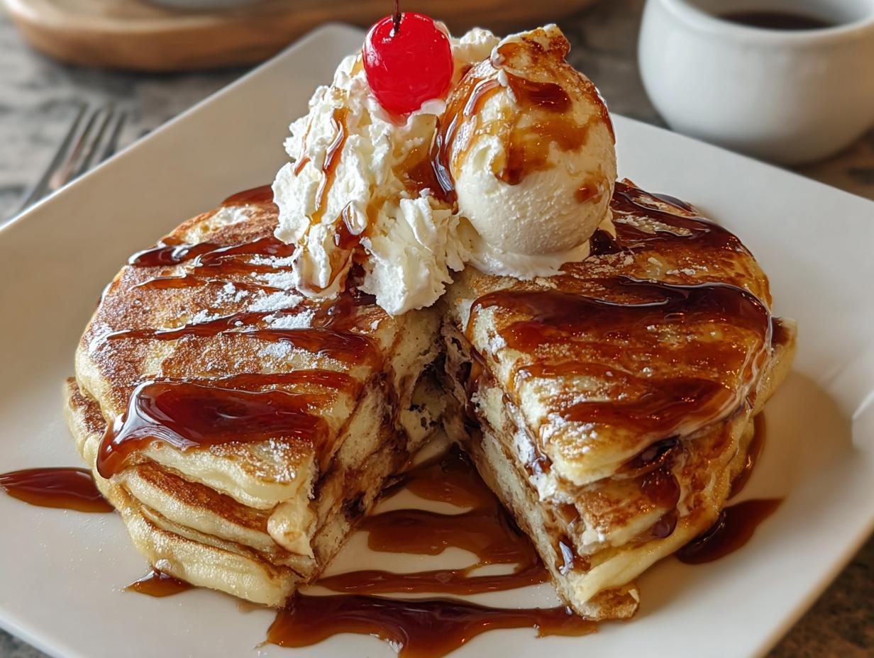 Rebel Root Beer Float: Amazing Pancakes - Rebel Root Beer Float - additional detail