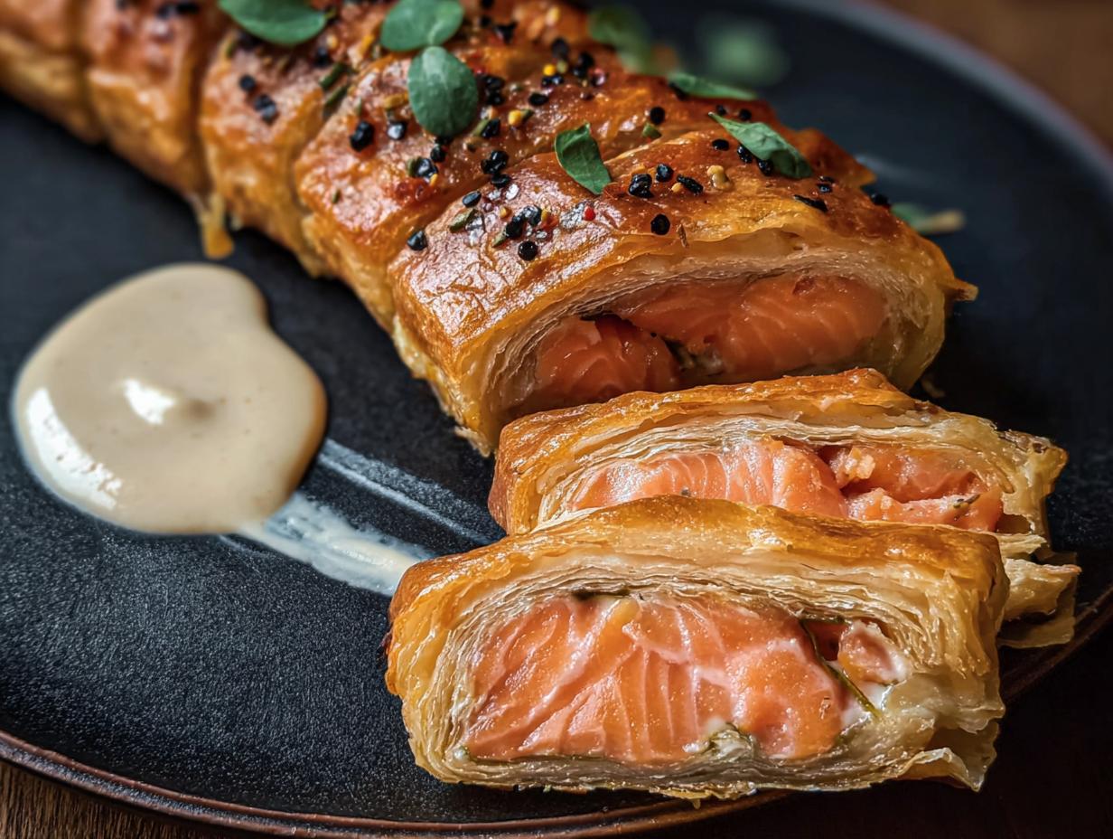 Salmon Strudel