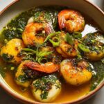 Shrimp Chochoyotes Smoky Herby