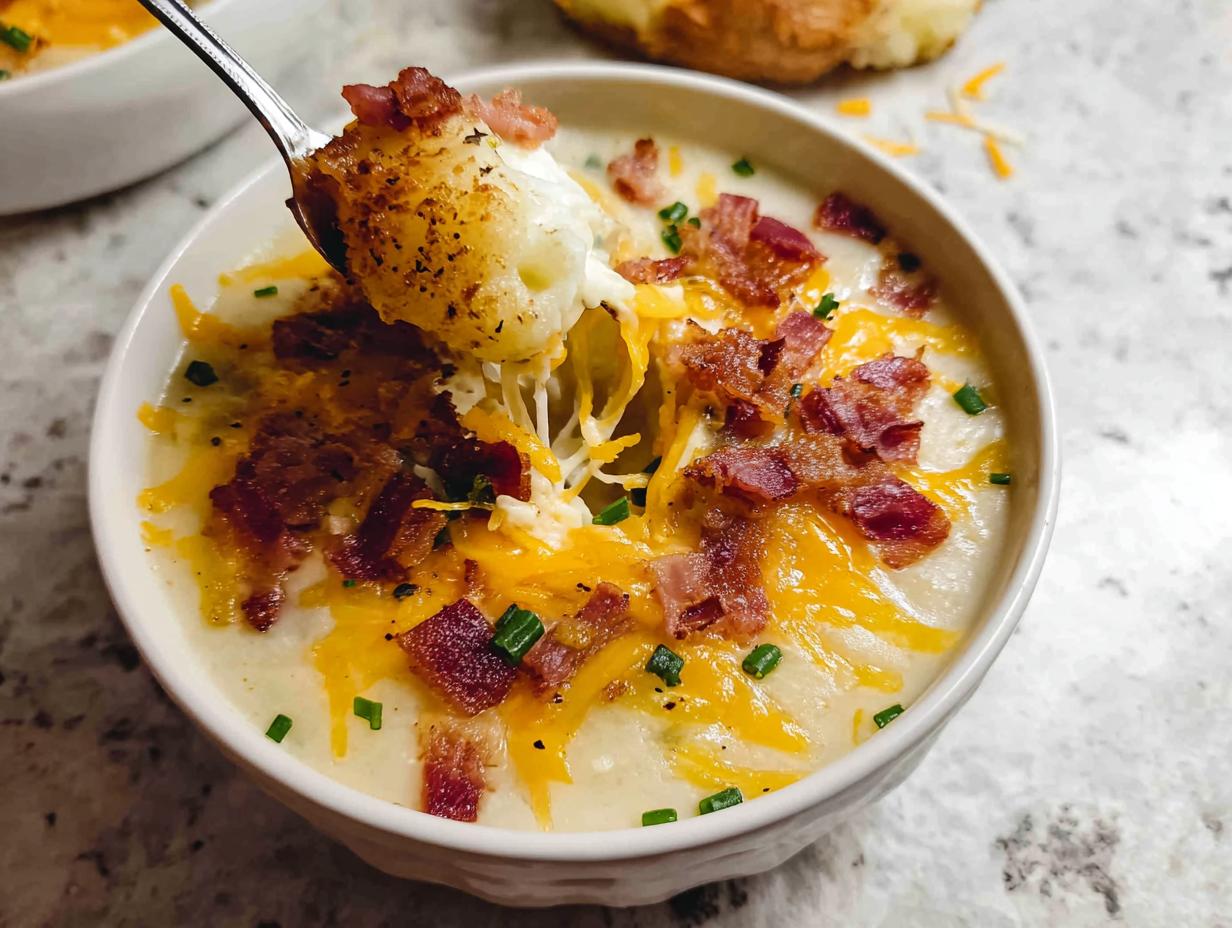 Slow Cooker Loaded Potato