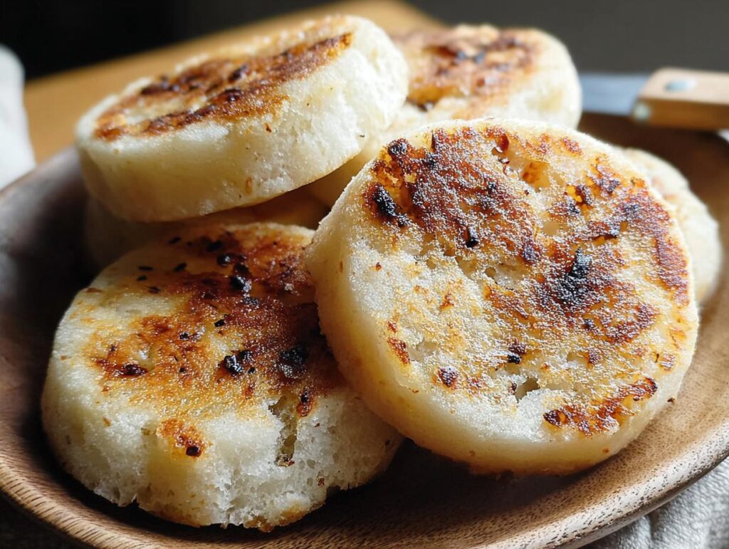 Sourdough Discard English Muffins