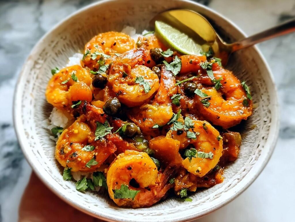 Spicy Shrimp Veracruz