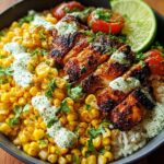 Street Corn Chicken Bowl