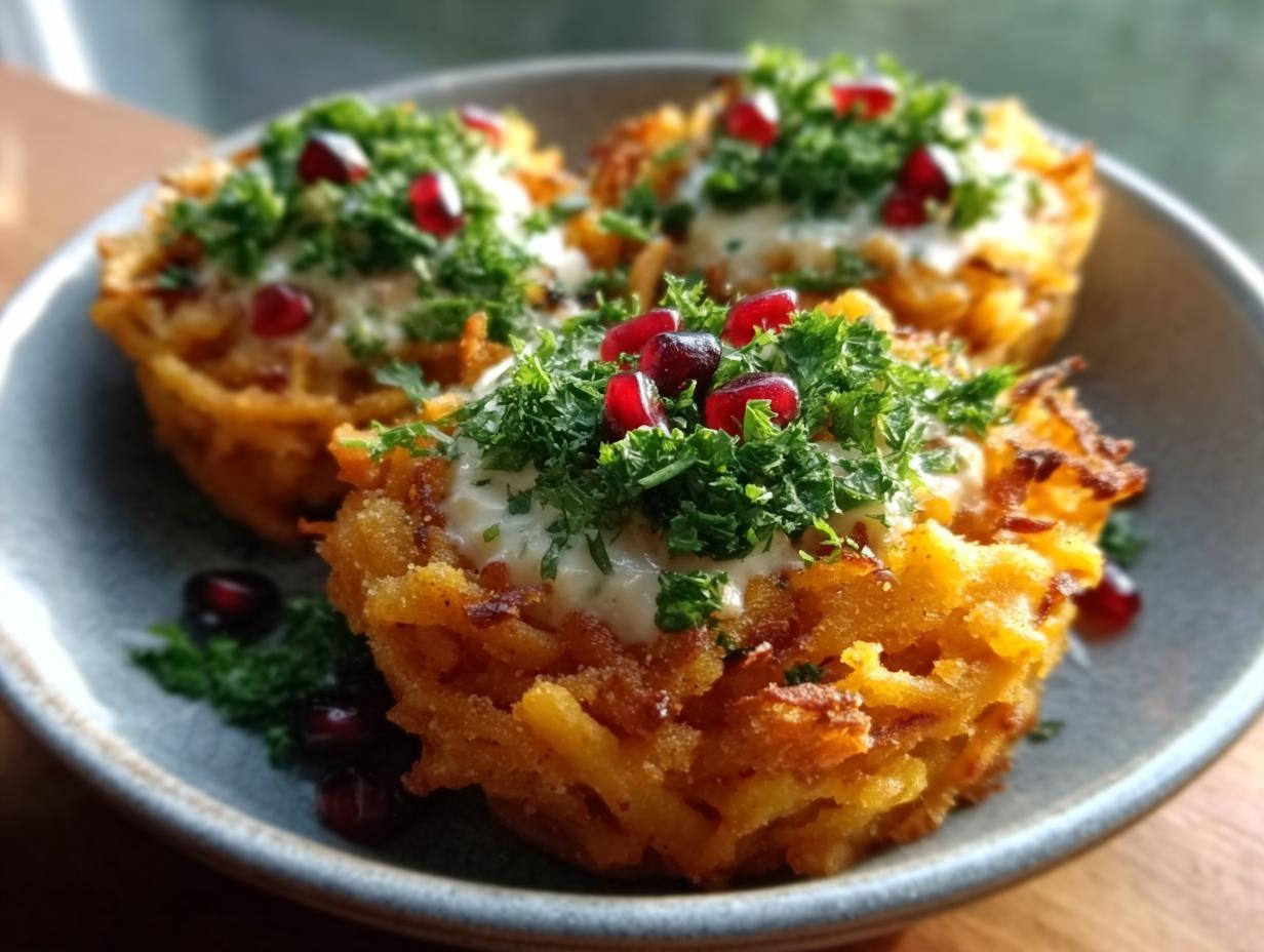 Sweet Potato Pakora Chaat: 1 Amazing Recipe - Sweet Potato Pakora Chaat - main visual representation