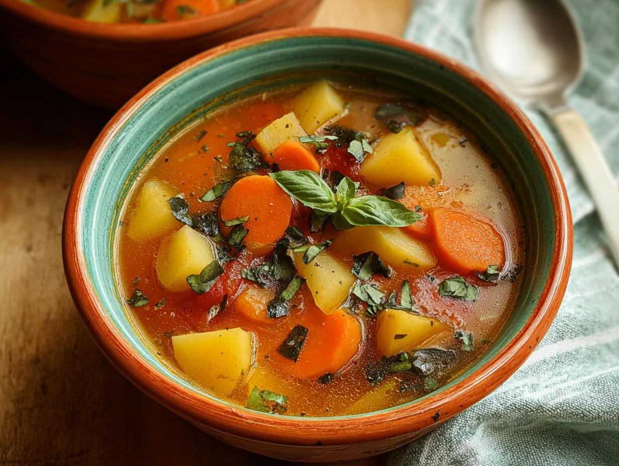 Thick Chunky Vegetable Soup