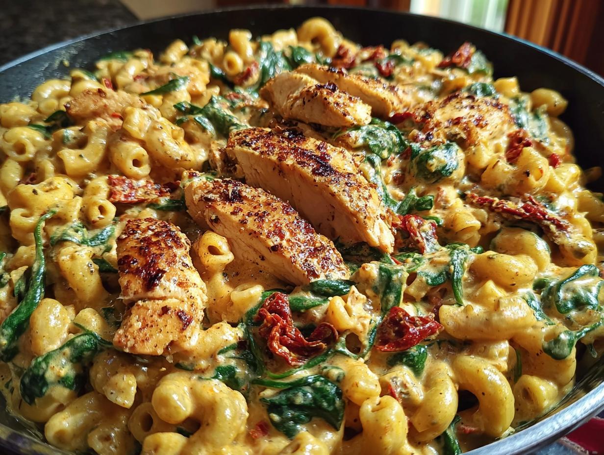 Tuscan Chicken Pasta Creamy