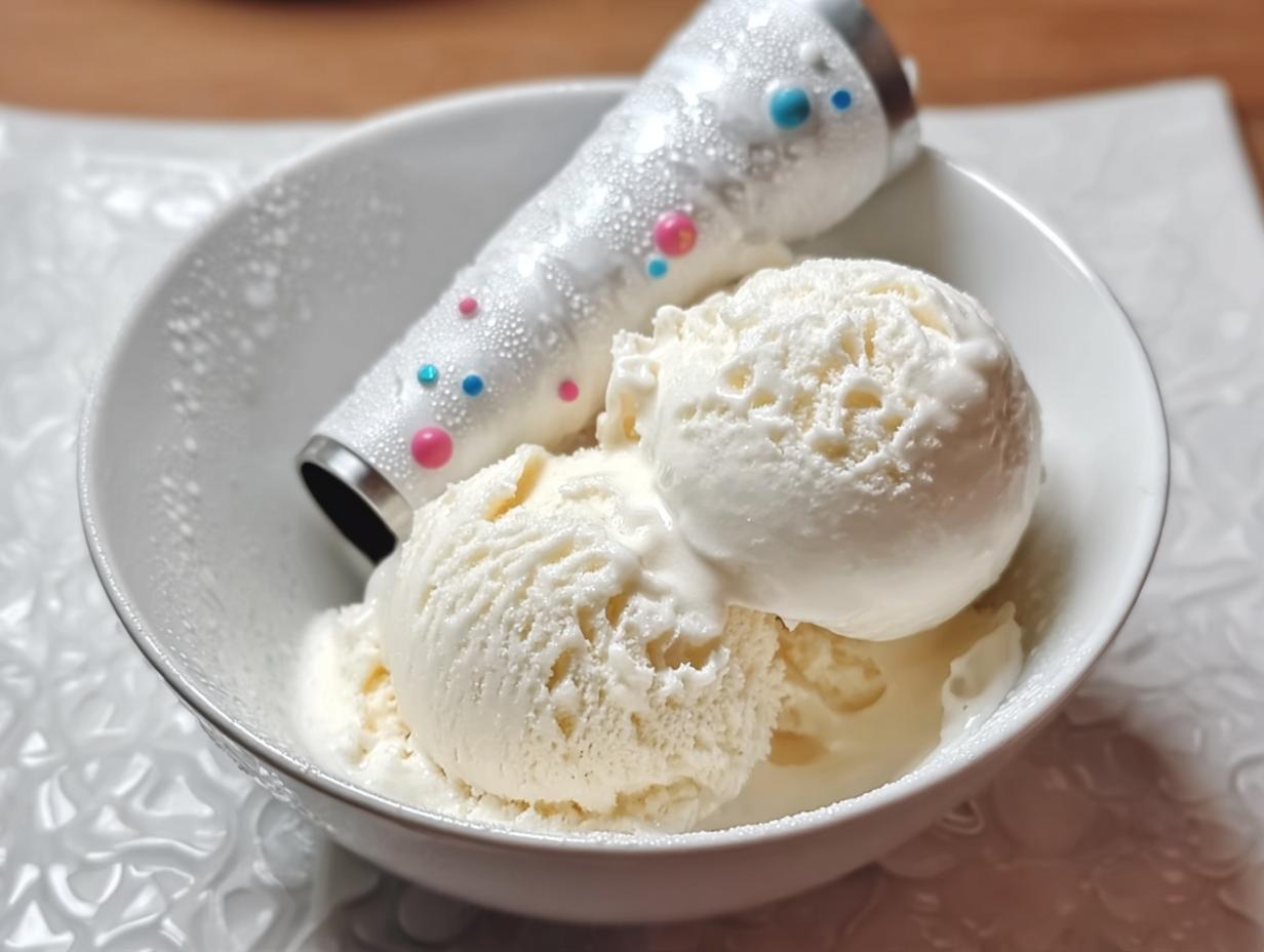Vanilla Ice Cream: Perfect 30-Minute Treat - Vanilla Ice Cream - additional detail