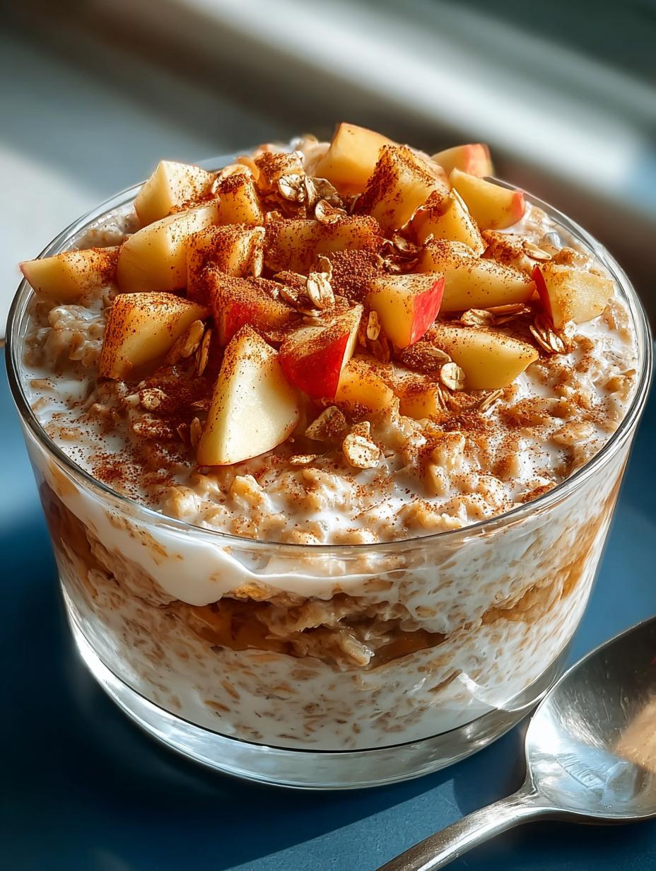 Apple Cinnamon Oatmeal Stovetop