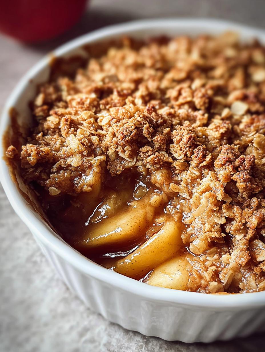Apple Crisp Deliciously Dessert