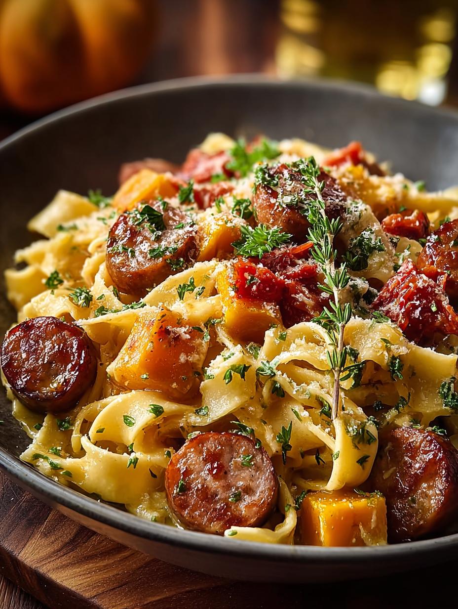 Delicious Autumn Sausage Pasta Squash Recipe to Savor - Autumn Sausage Pasta Squash - additional detail