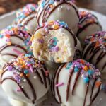 Bake Cake Batter Truffles
