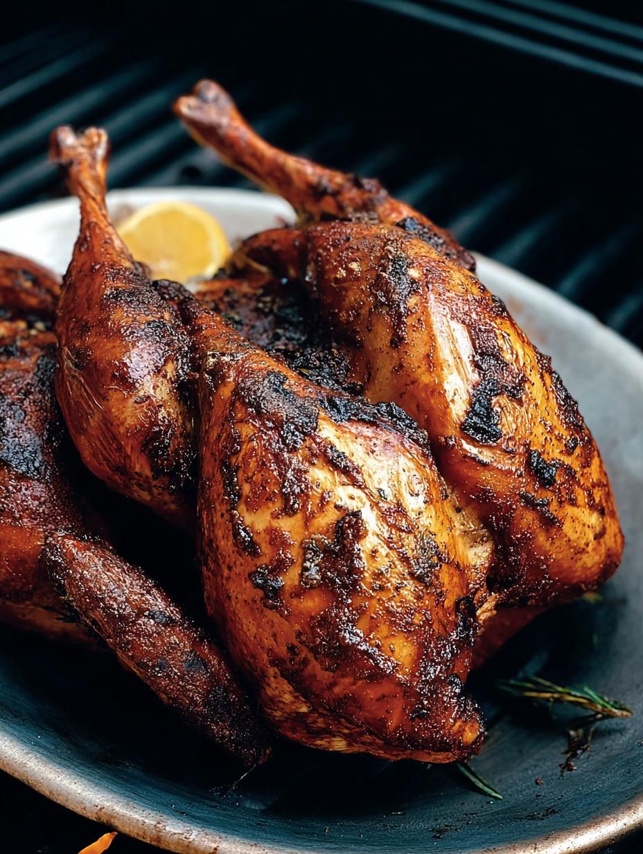 Barbecue Spice Brined Grilled