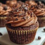 Brownie Cupcakes Chocolate Buttercream