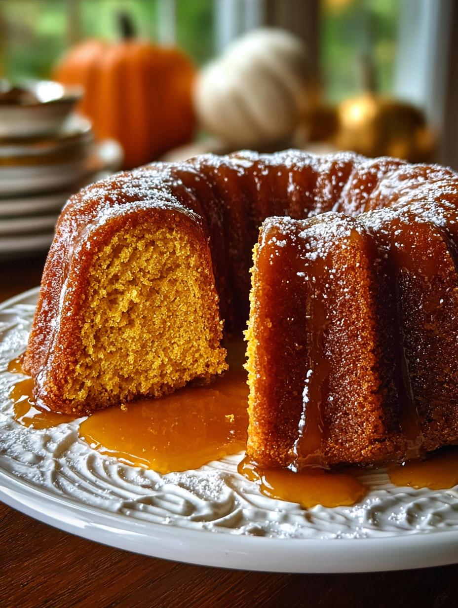 Buttermilk Pumpkin Pound Cake
