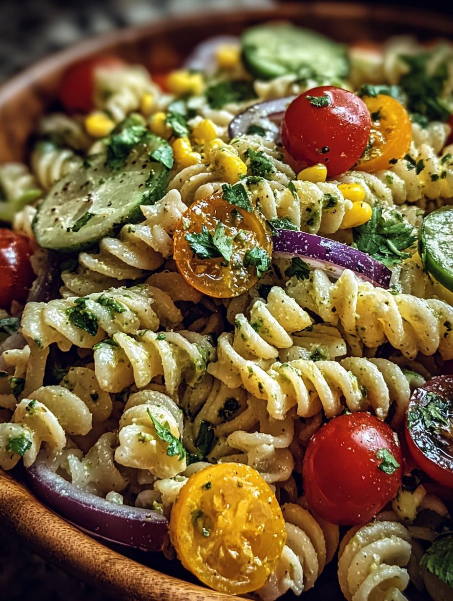 Cilantro Lime Pasta Salad