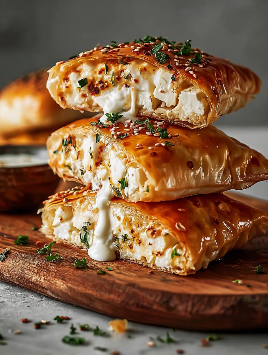 Crispy Feta Pockets
