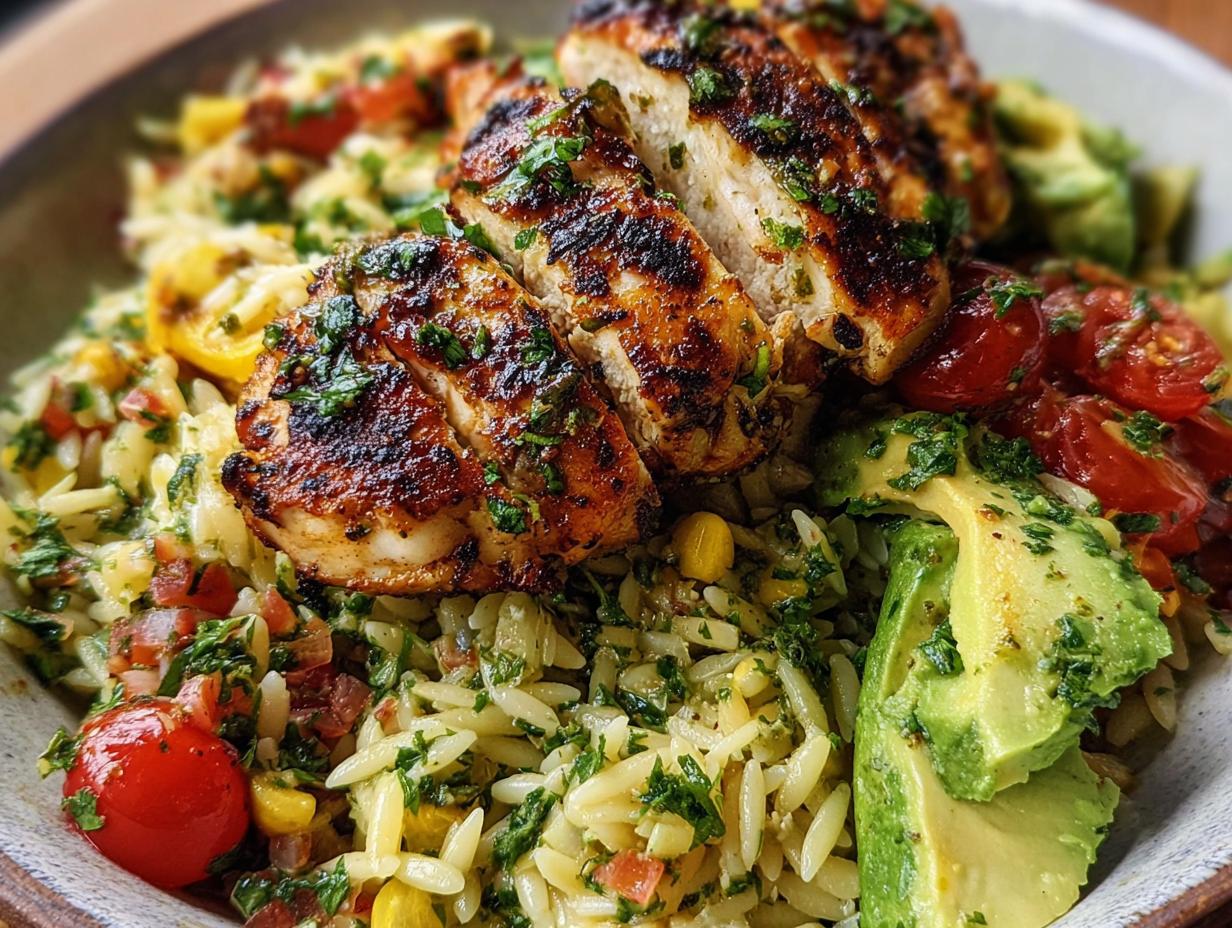 Grilled Lemon Herb Chicken