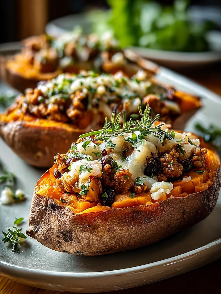 Ground Turkey Stuffed Sweet Potatoes: A Delightful Dinner - Ground Turkey Stuffed Sweet - additional detail