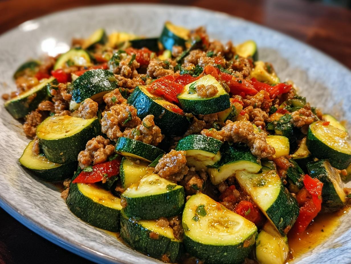 Ground Turkey Zucchini Skillet: Amazing 40-Min Meal - Ground Turkey Zucchini Skillet - main visual representation