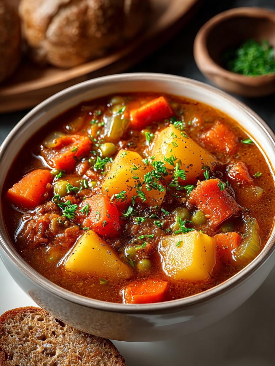 Hearty Vegan Stew Comfort