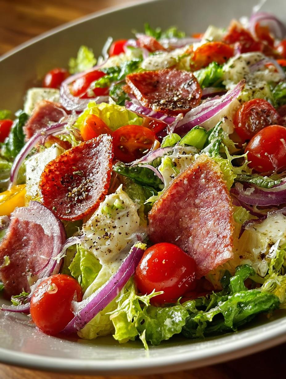Italian Grinder Salad Delightful: 15-Minute Recipe - Italian Grinder Salad Delightful - main visual representation