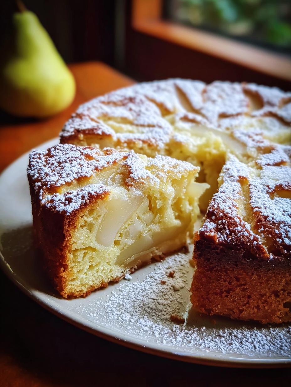 Italian Pear Cake