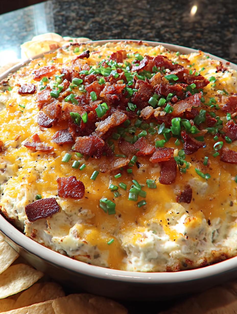 Amazing Loaded Baked Potato Dip: Your 1 Recipe! - Loaded Baked Potato Dip - additional detail