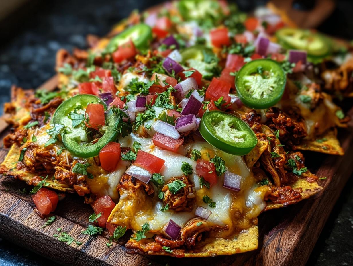 Loaded Chicken Nachos Feast: Amazing Recipe - Loaded Chicken Nachos Feast - additional detail