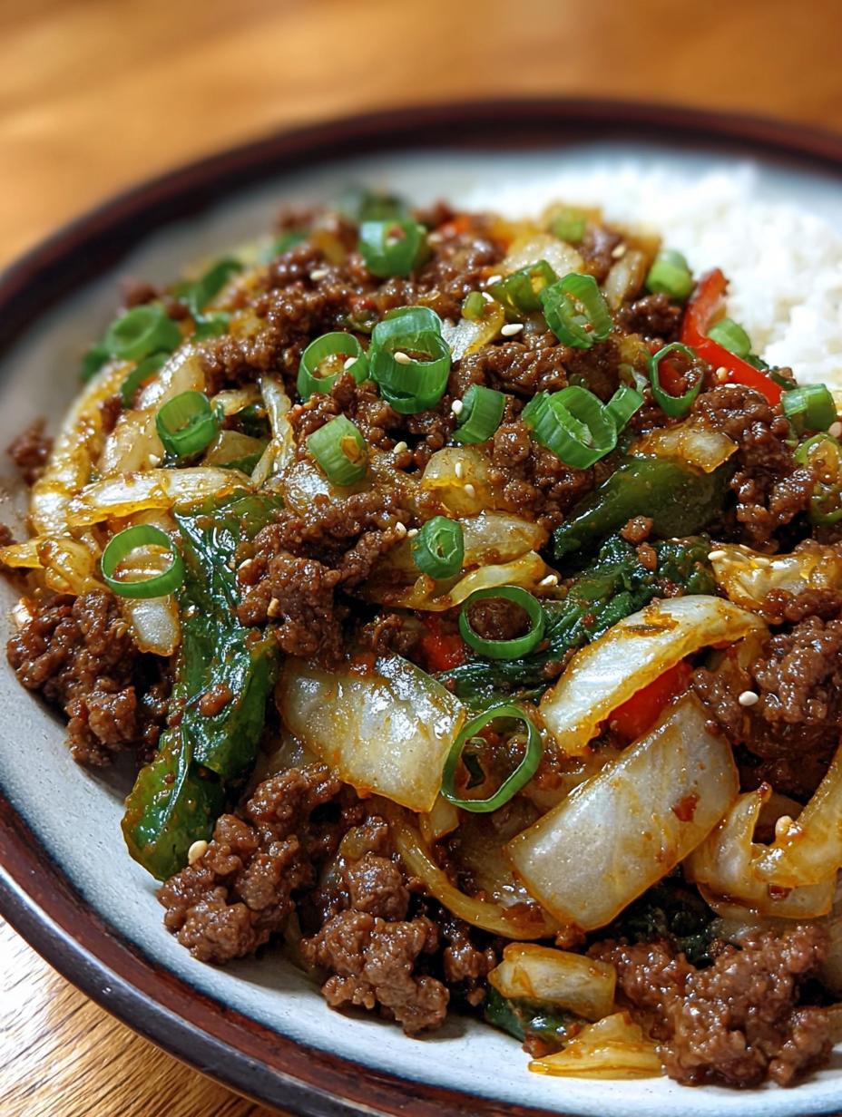 Low Carb Mongolian Ground
